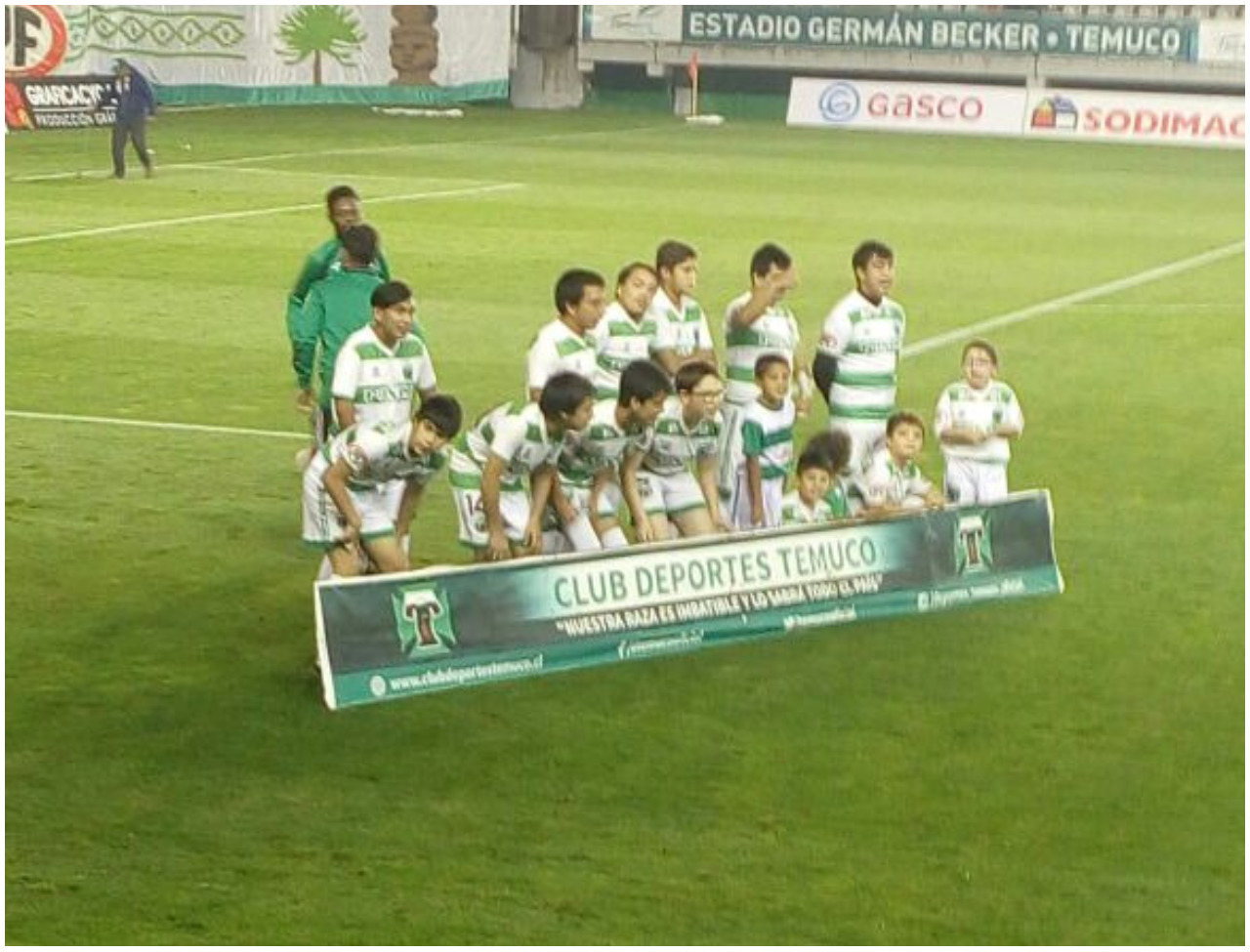 Teletón - Club Deportivo Teletón Temuco asiste al partido de Temuco frente  a Deportes Iquique